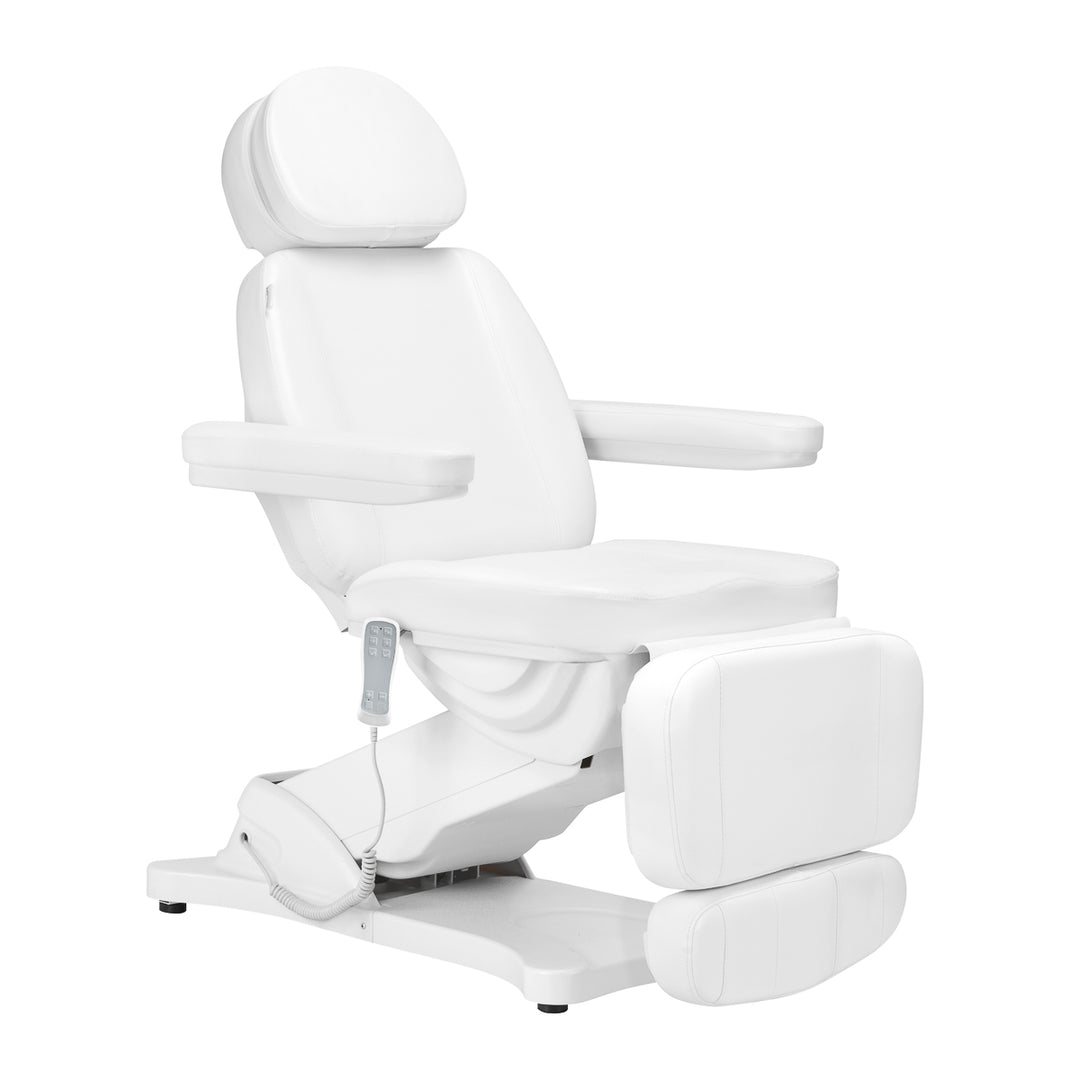 Fauteuil Esthétique Électrique Sillon Classic à 3 Moteurs v2 Blanc avec Chauffage