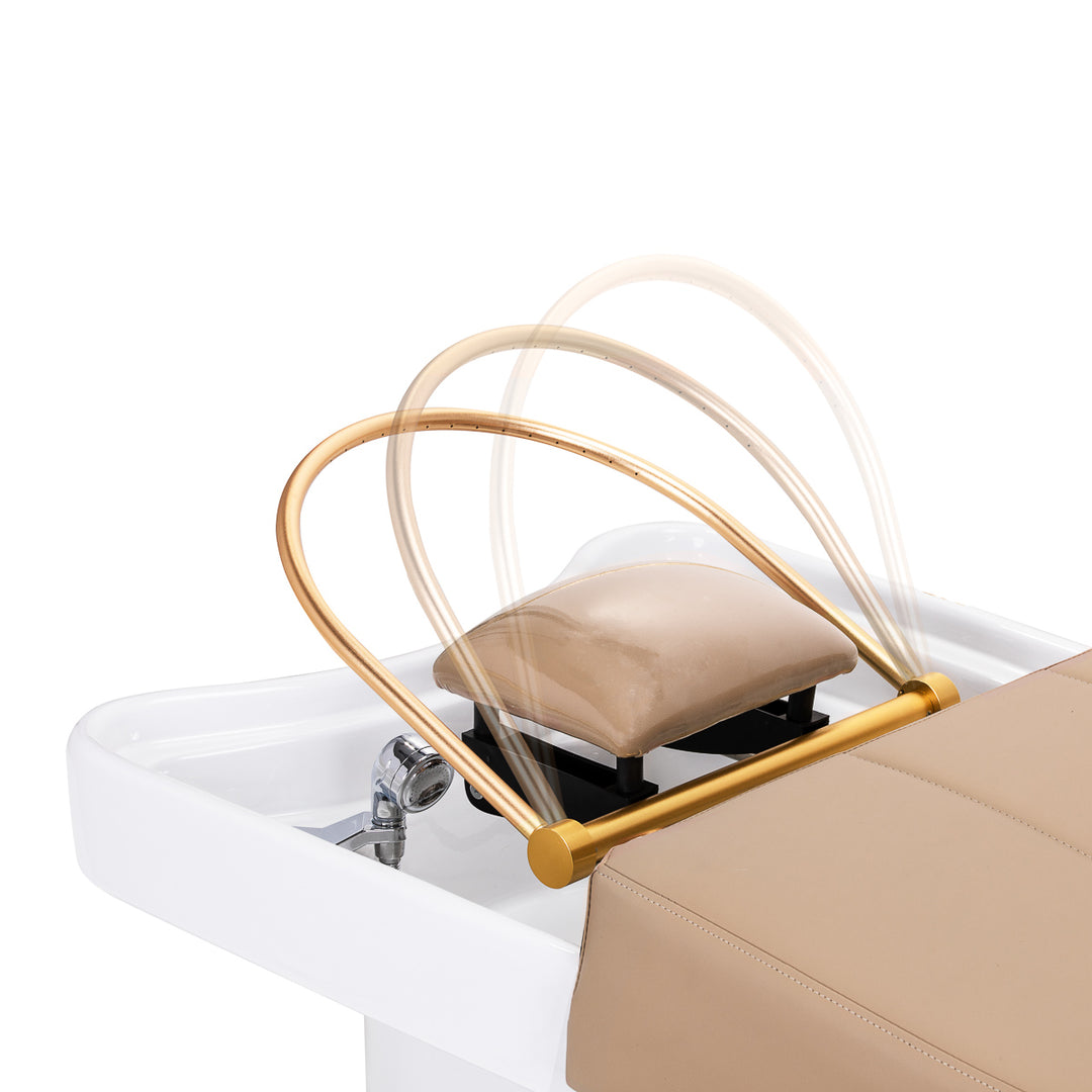 Unité de Lavage Gabbiano Head Spa 017B Lit Beige 7
