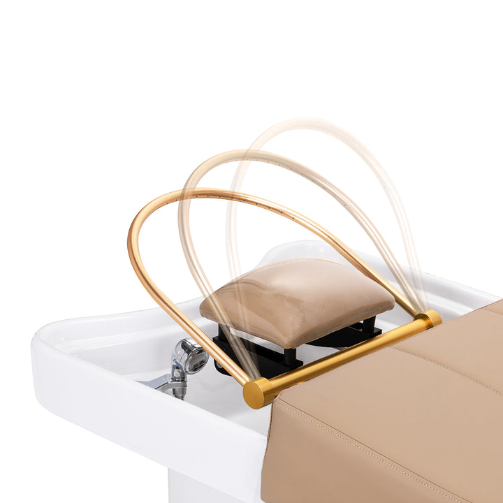 Unité de Lavage Gabbiano Head Spa 017B Lit Beige 7