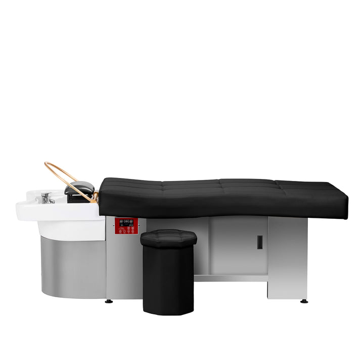 Unité de Lavage Gabbiano Head Spa 017B Lit Noir 17
