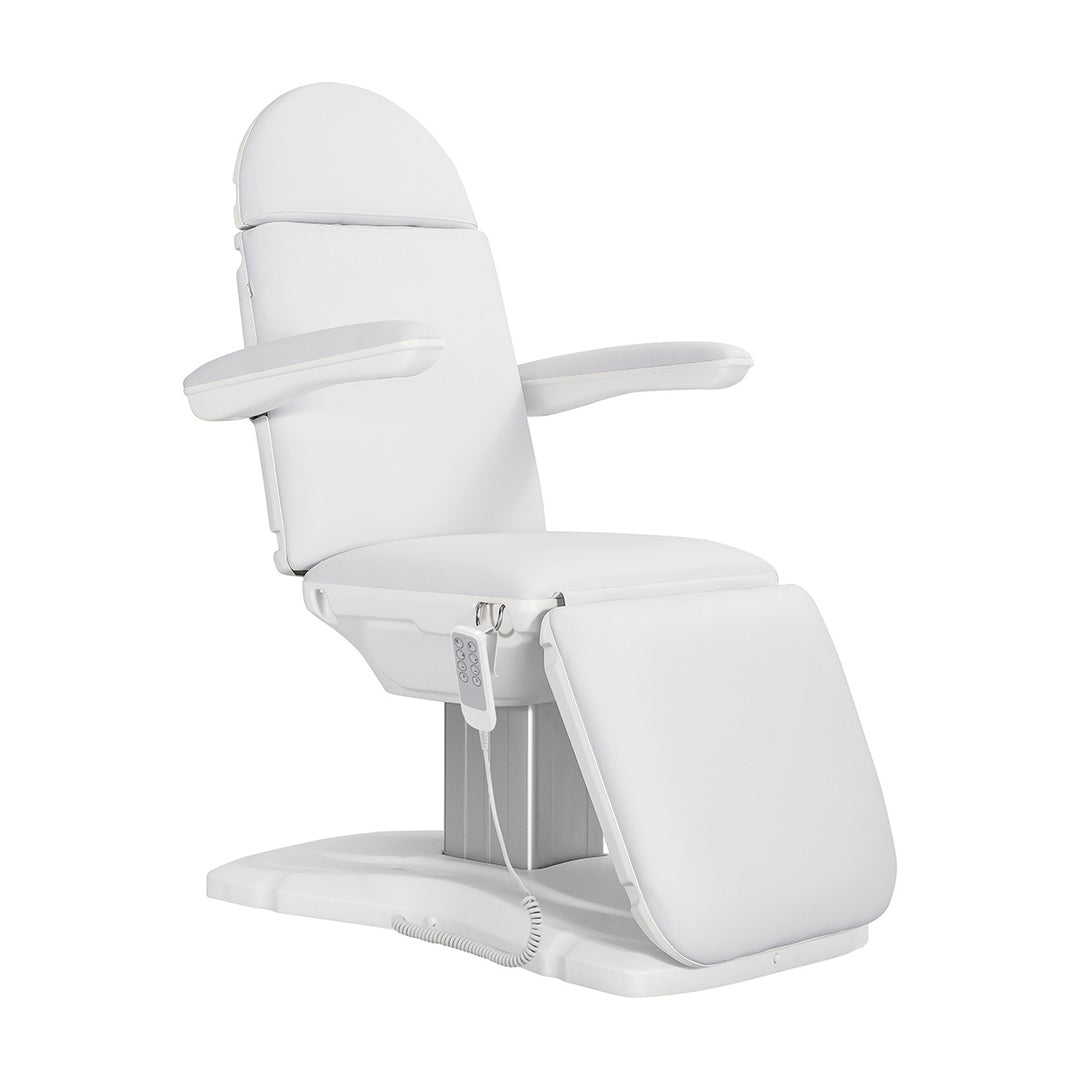 Fauteuil Esthétique Électrique Eclipse à 4 Moteurs Trendelenburg Blanc