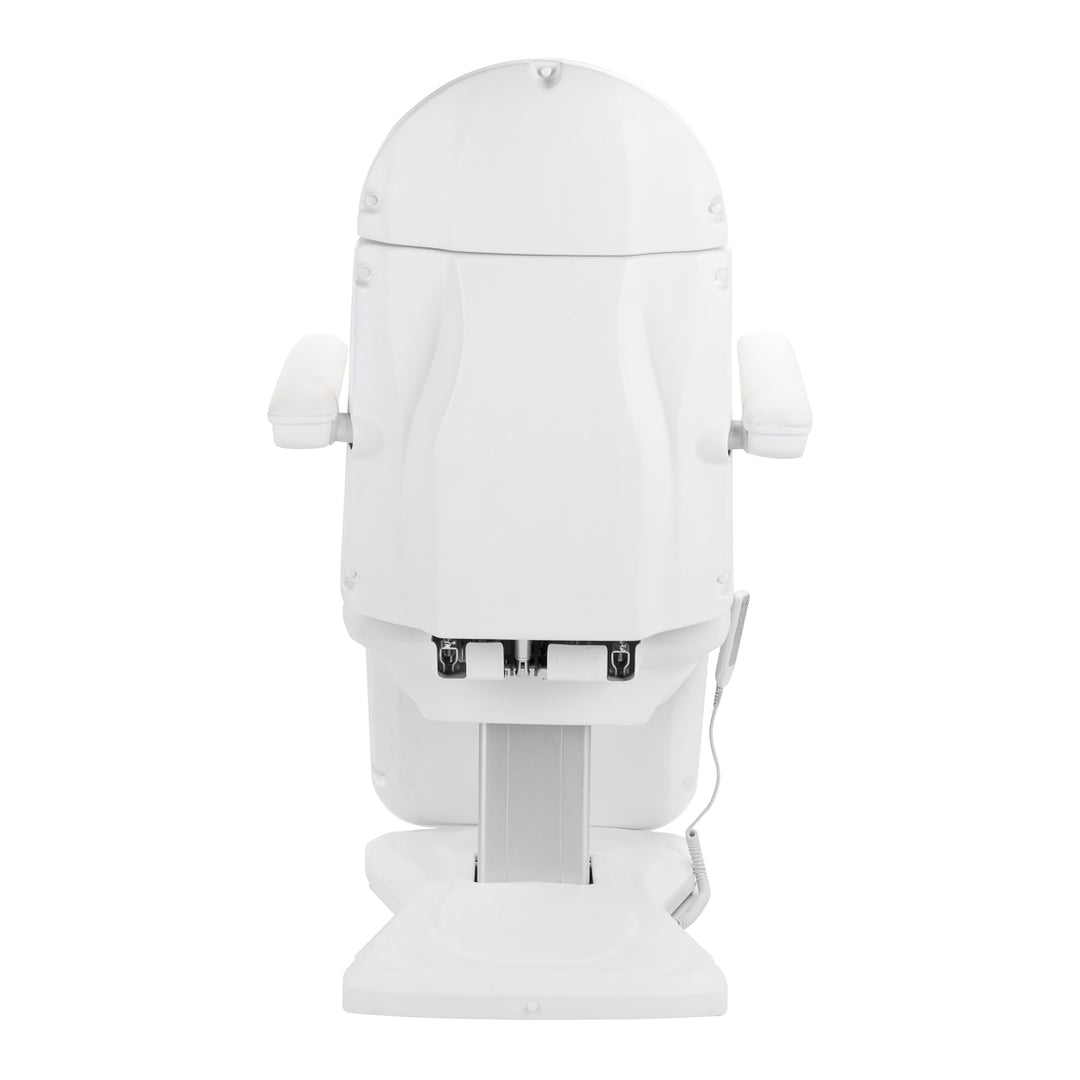 Fauteuil Esthétique Électrique Eclipse à 4 Moteurs Trendelenburg Blanc 3