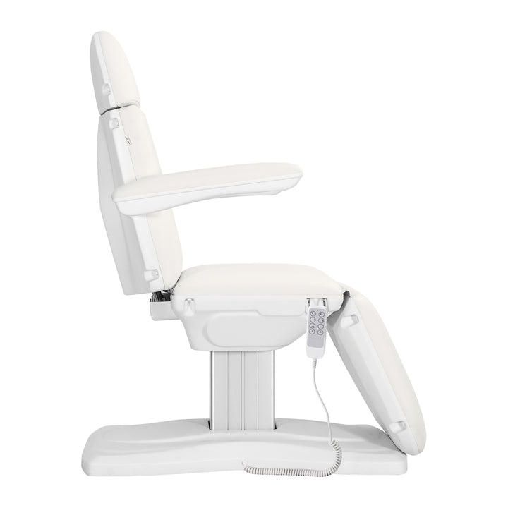 Fauteuil Esthétique Électrique Eclipse à 4 Moteurs Trendelenburg Blanc 4