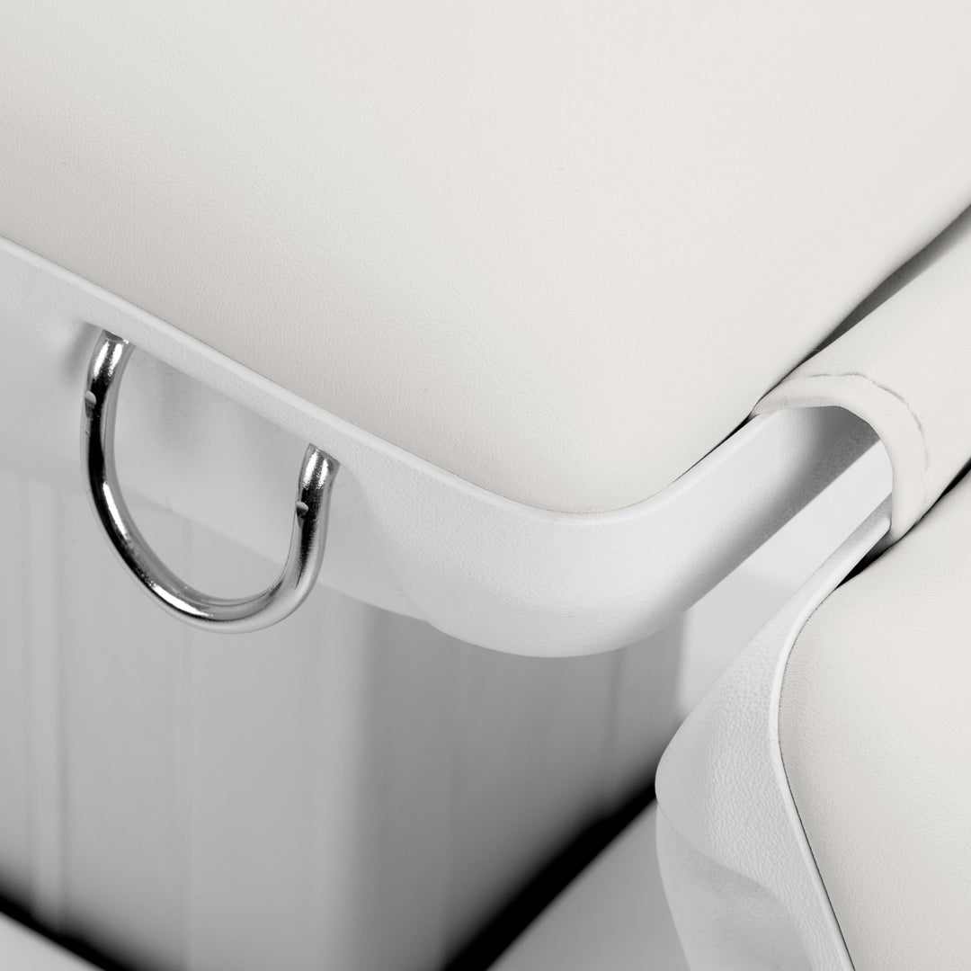 Fauteuil Esthétique Électrique Eclipse à 4 Moteurs Trendelenburg Blanc 10