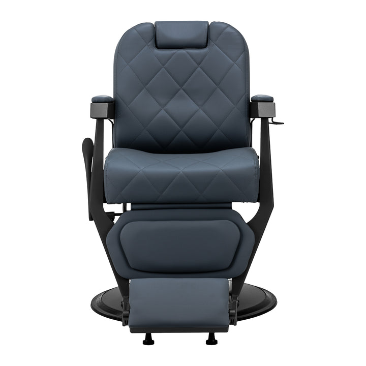 Fauteuil Barbier Gabbiano Bruno Bleu-Noir - image 4