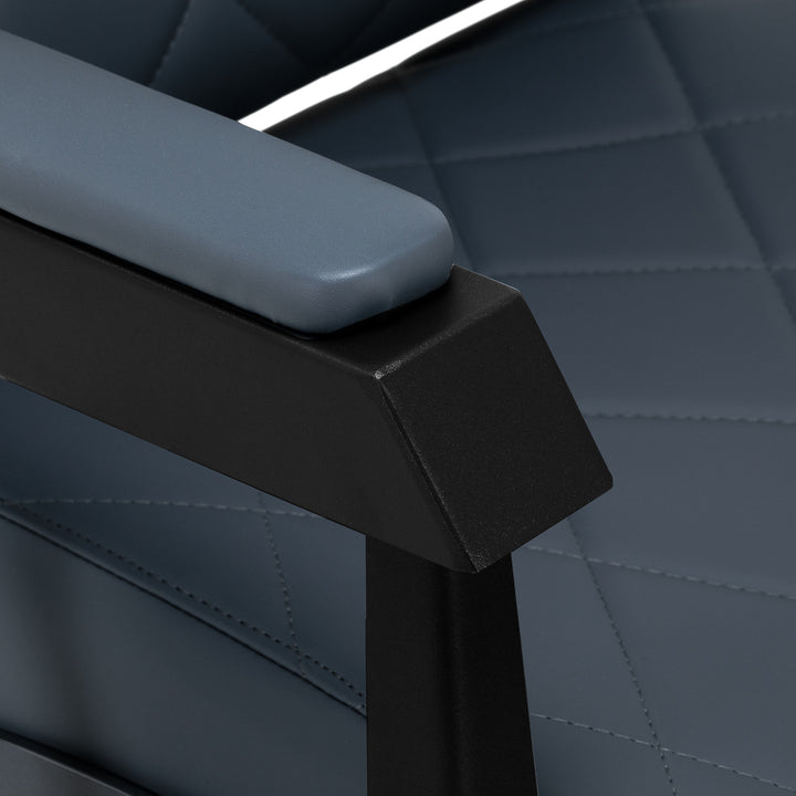 Fauteuil Barbier Gabbiano Bruno Bleu-Noir - image 6