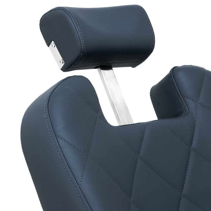Fauteuil Barbier Gabbiano Bruno Bleu-Noir - image 12