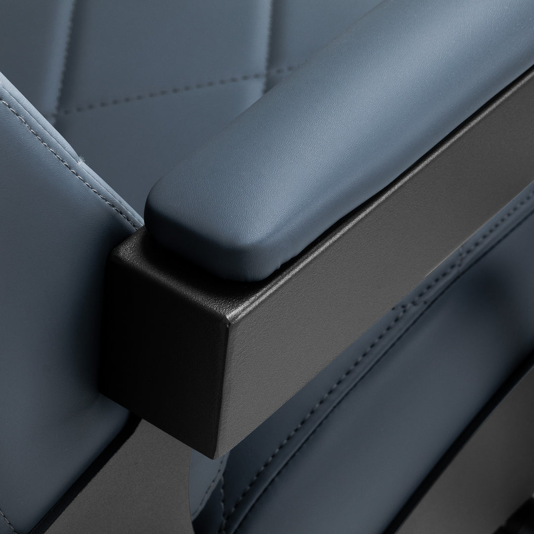 Fauteuil Barbier Gabbiano Bruno Bleu-Noir - image 17