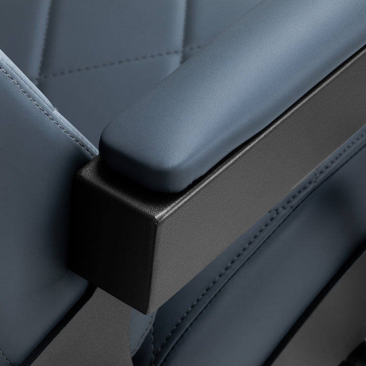 Fauteuil Barbier Gabbiano Bruno Bleu-Noir - image 17