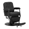 Fauteuil Barbier Gabbiano Bruno Noir-Noir