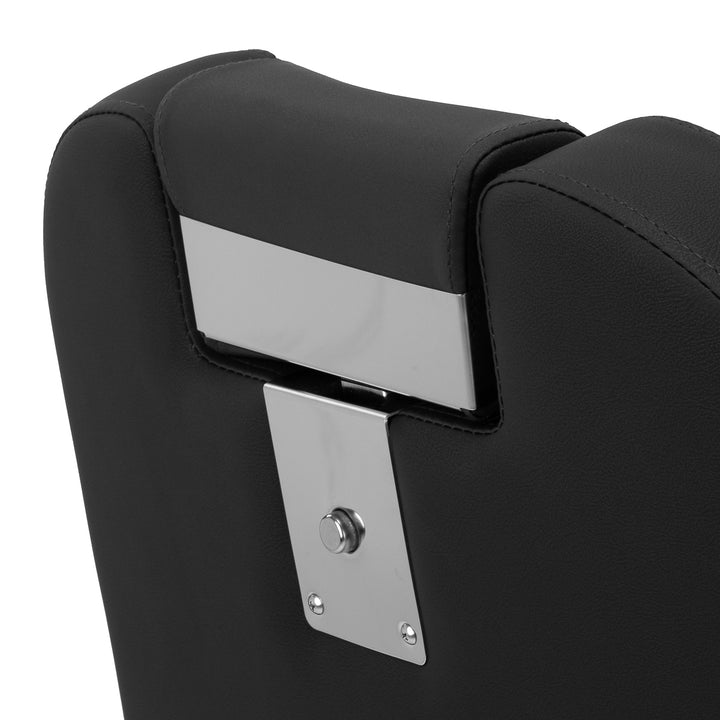 Fauteuil Barbier Gabbiano Bruno Noir-Noir - image 10
