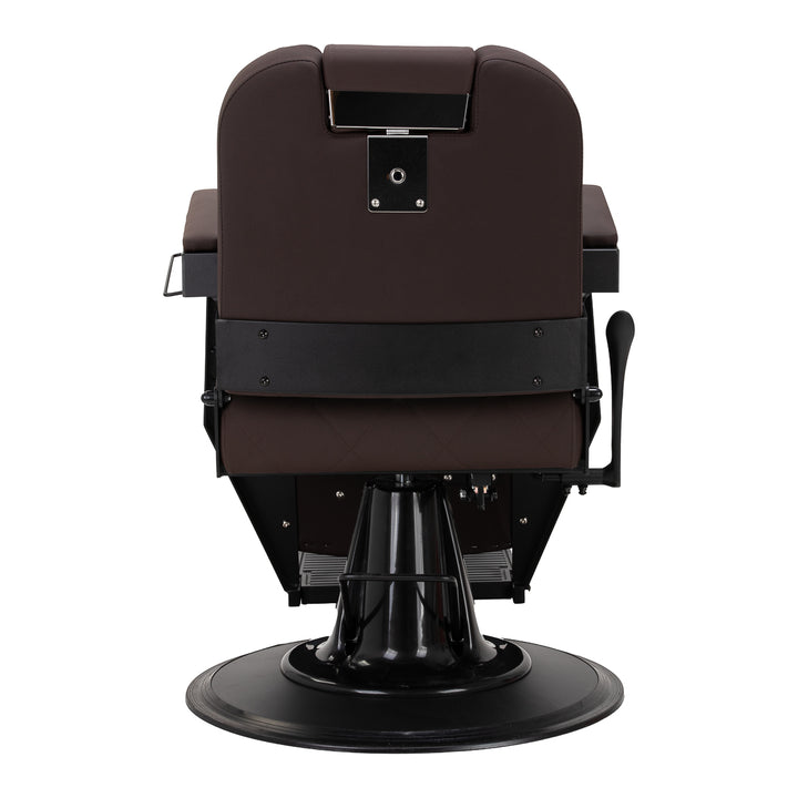 Fauteuil Barbier Gabbiano Bruno Marron-Noir - image 3
