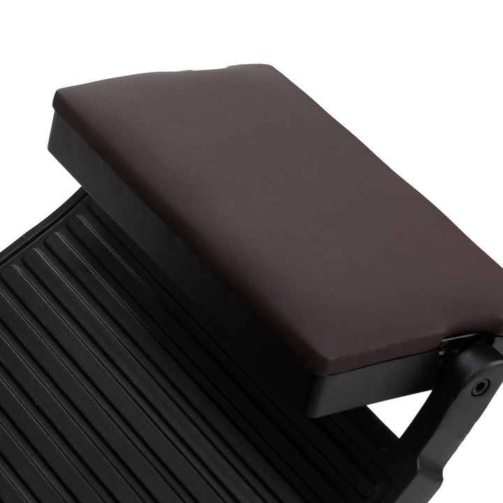 Fauteuil Barbier Gabbiano Bruno Marron-Noir - image 9