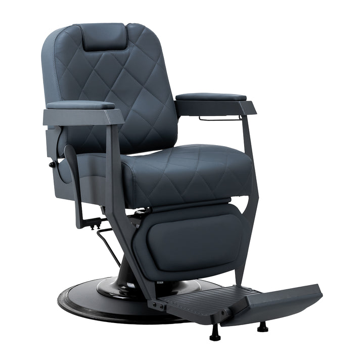 Fauteuil Barbier Gabbiano Bruno Bleu-Gris