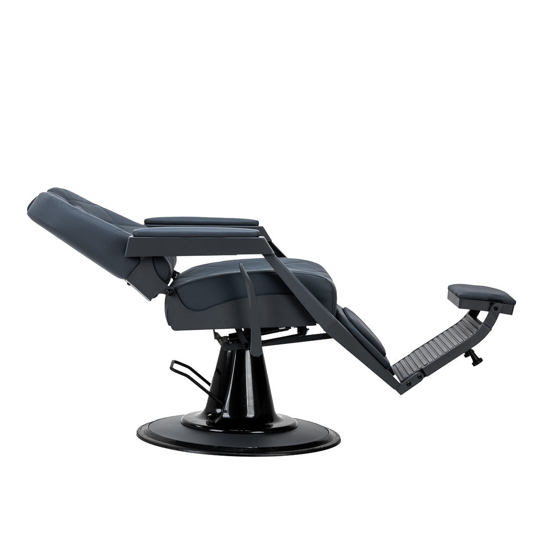 Fauteuil Barbier Gabbiano Bruno Bleu-Gris - image 3