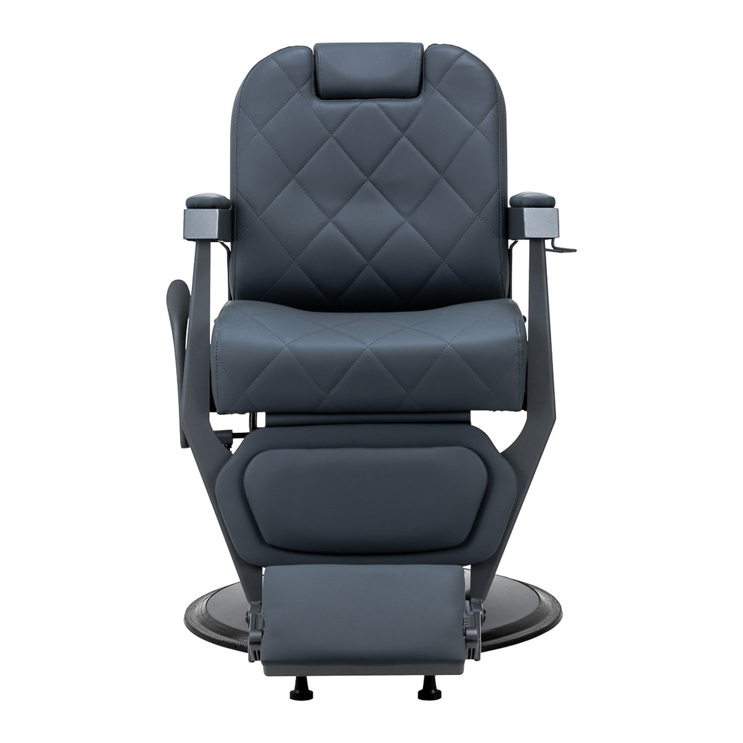 Fauteuil Barbier Gabbiano Bruno Bleu-Gris - image 4