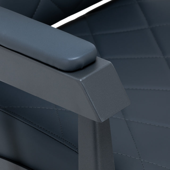 Fauteuil Barbier Gabbiano Bruno Bleu-Gris - image 6