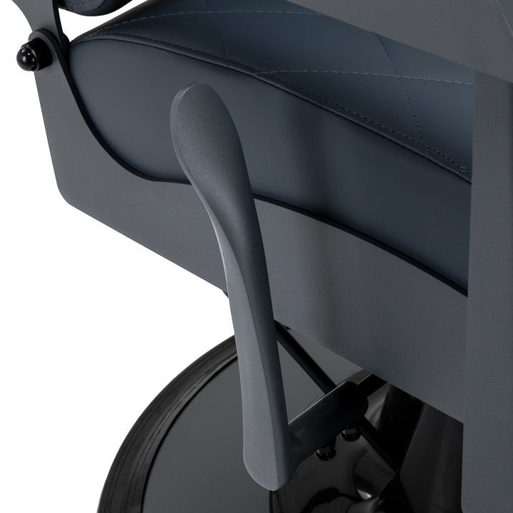 Fauteuil Barbier Gabbiano Bruno Bleu-Gris - image 8