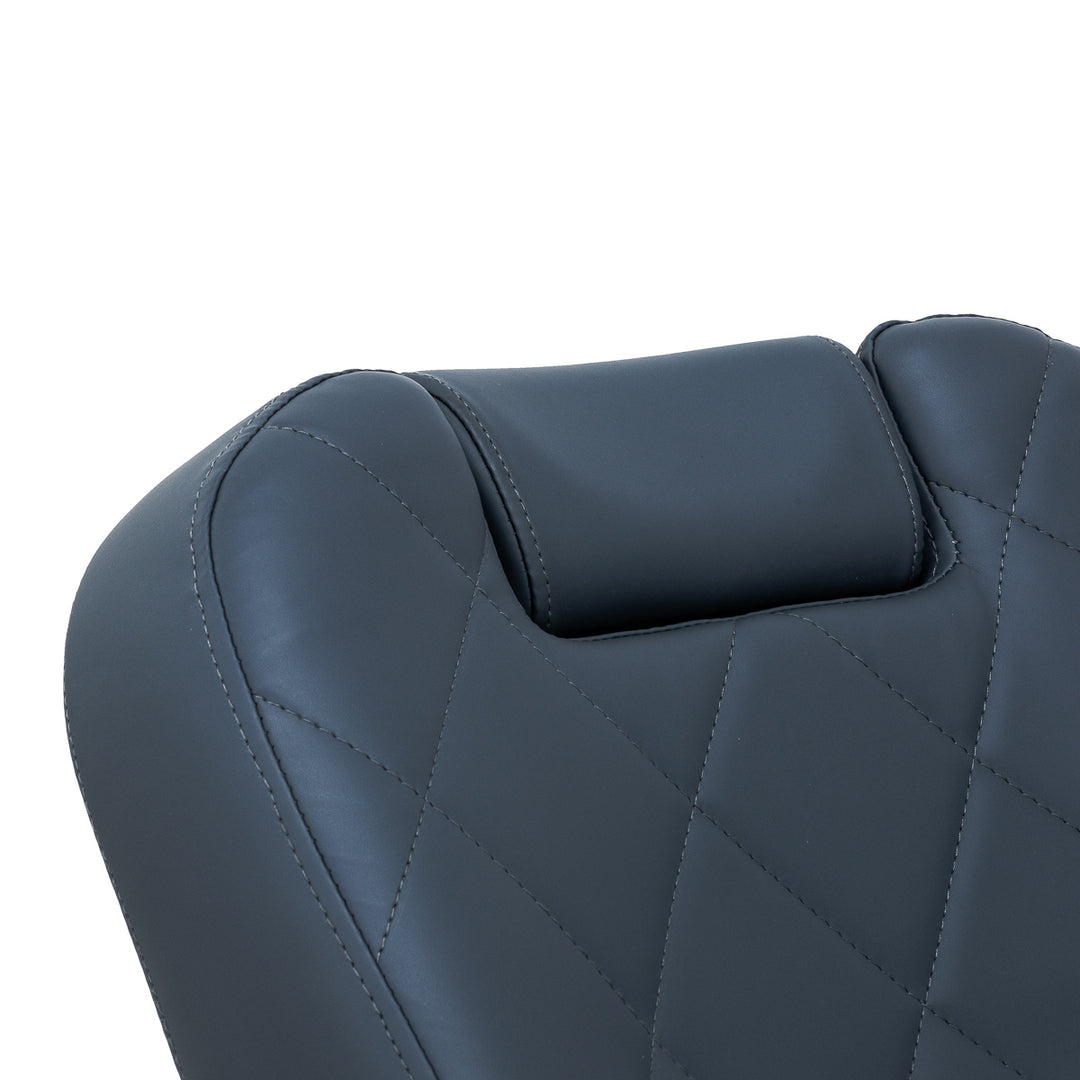 Fauteuil Barbier Gabbiano Bruno Bleu-Gris - image 11