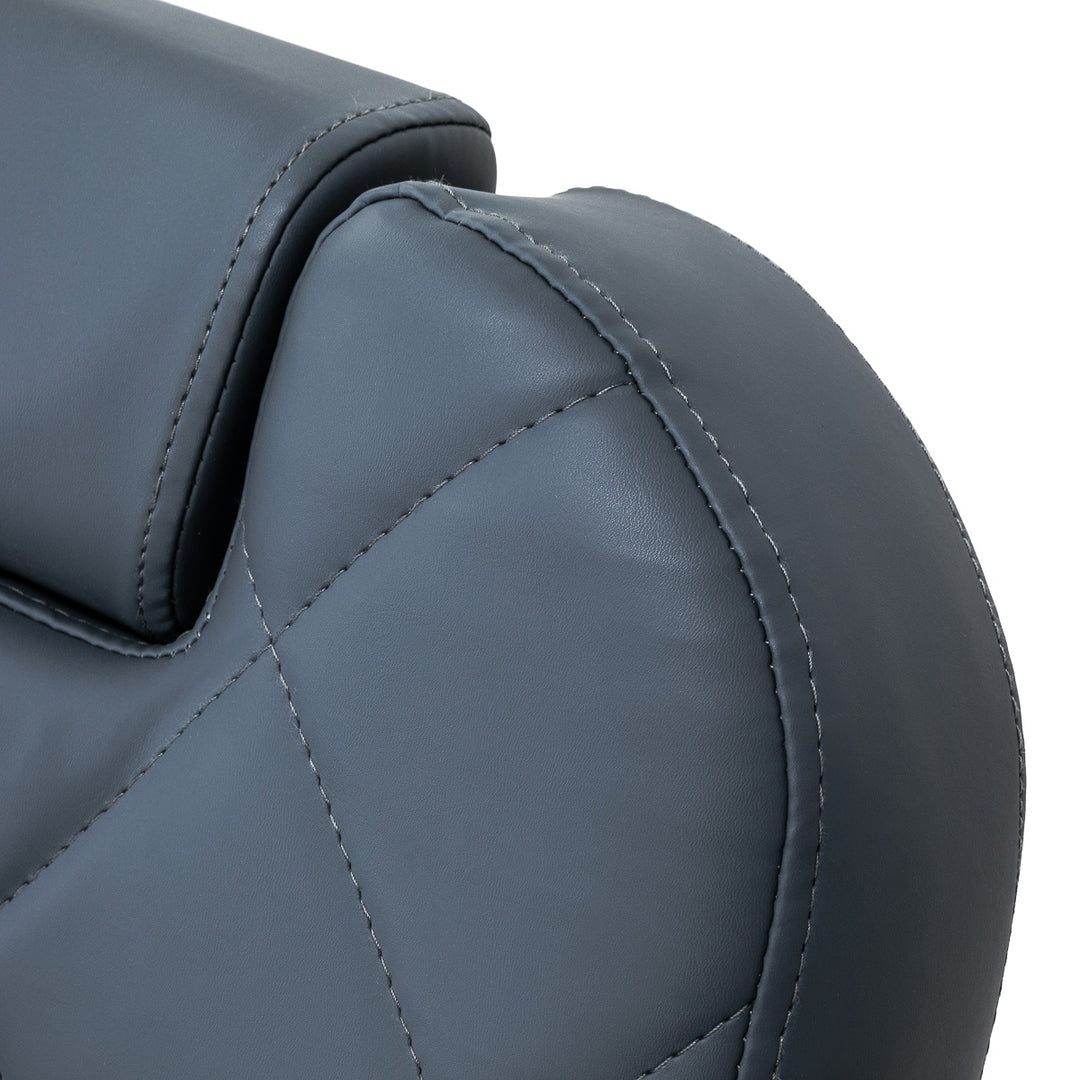 Fauteuil Barbier Gabbiano Bruno Bleu-Gris - image 16