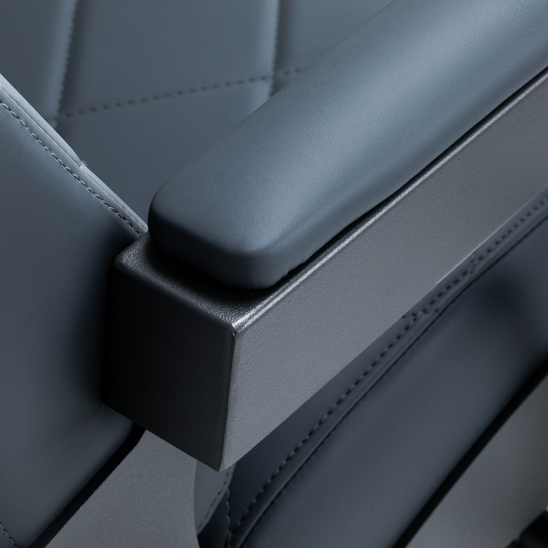 Fauteuil Barbier Gabbiano Bruno Bleu-Gris - image 17