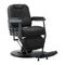 Fauteuil Barbier Gabbiano Bruno Noir-Gris