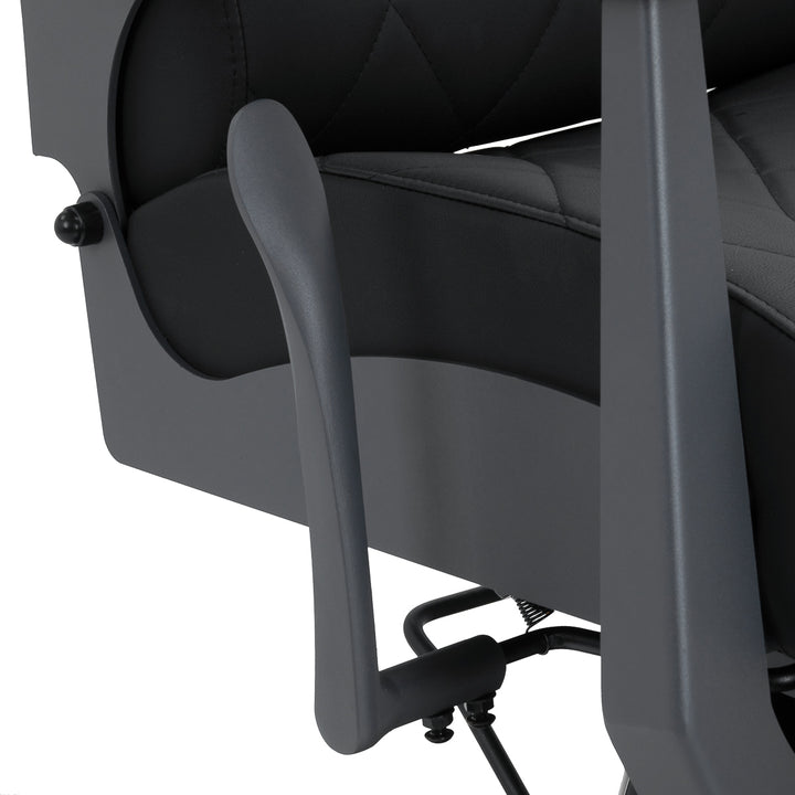 Fauteuil Barbier Gabbiano Bruno Noir-Gris - image 8
