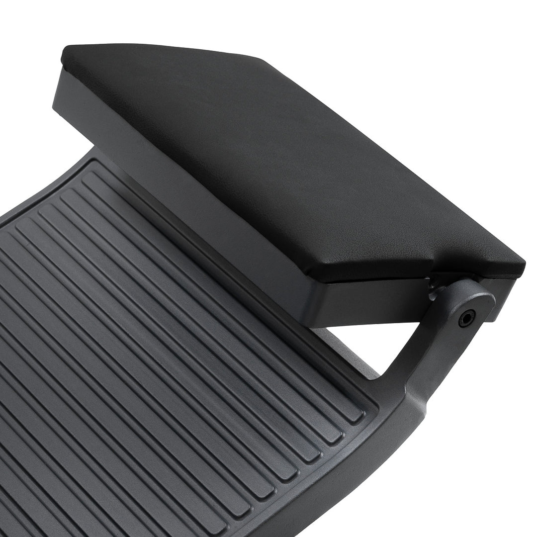 Fauteuil Barbier Gabbiano Bruno Noir-Gris - image 9