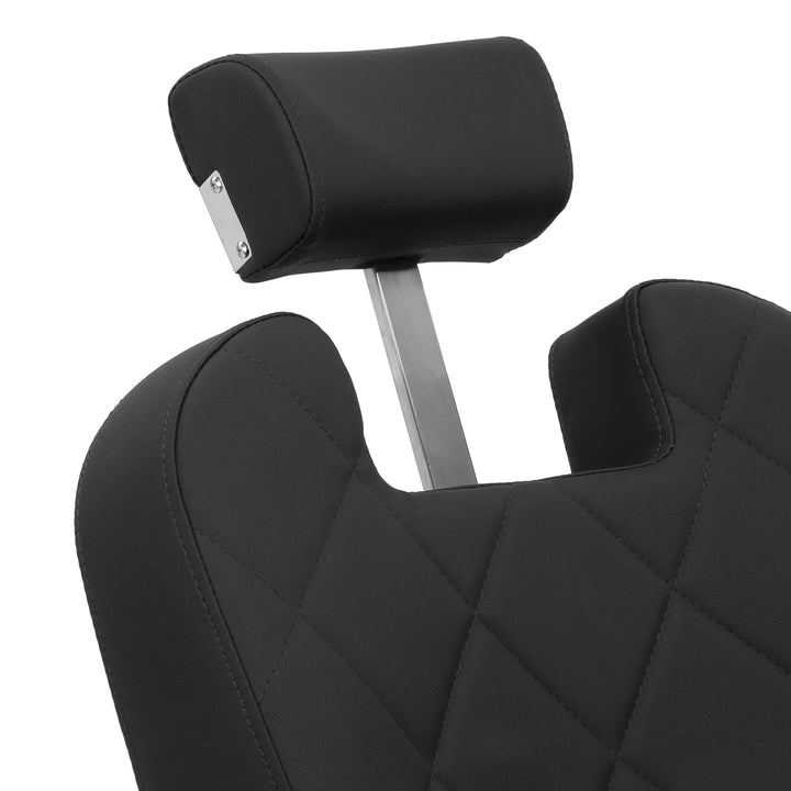 Fauteuil Barbier Gabbiano Bruno Noir-Gris - image 12
