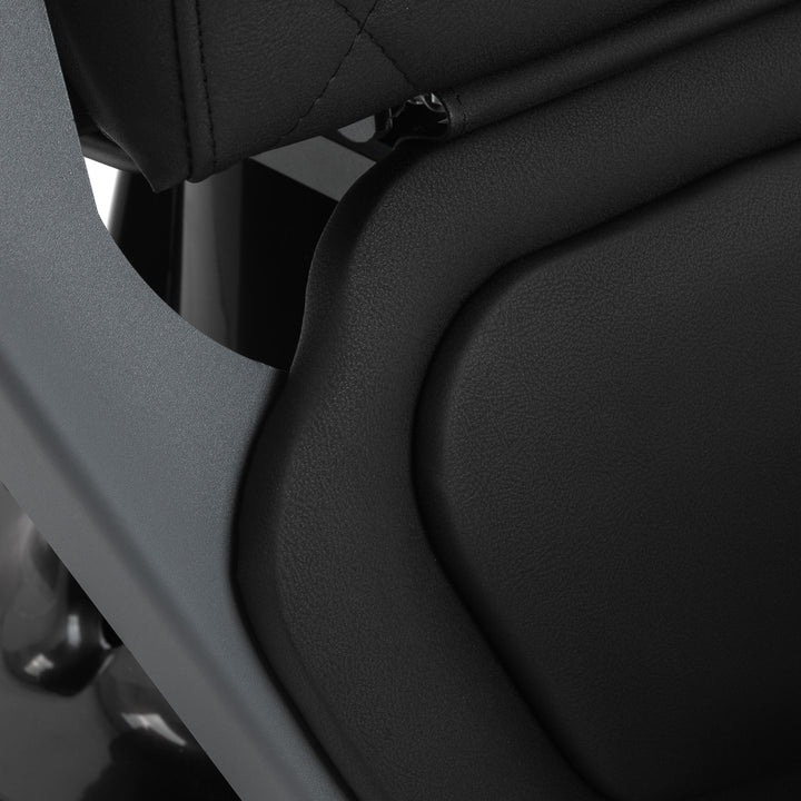 Fauteuil Barbier Gabbiano Bruno Noir-Gris - image 13