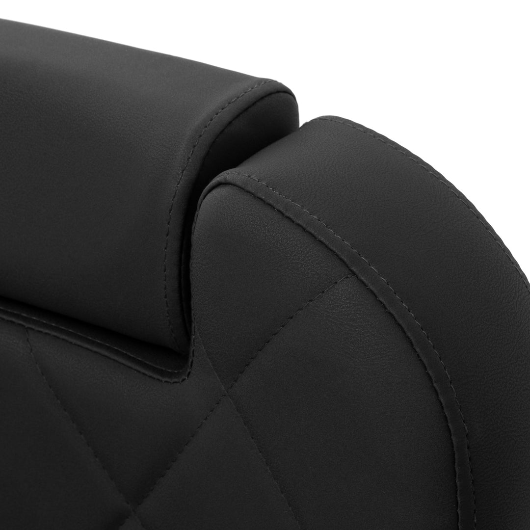 Fauteuil Barbier Gabbiano Bruno Noir-Gris - image 17