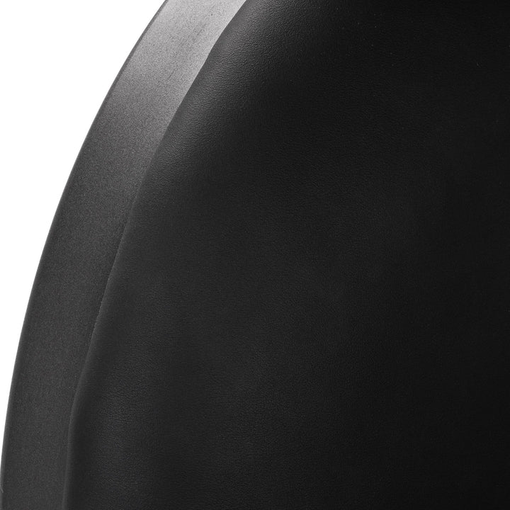 Fauteuil Barbier Gabbiano Niccolo Noir‑Noir sans Boutons - image 13