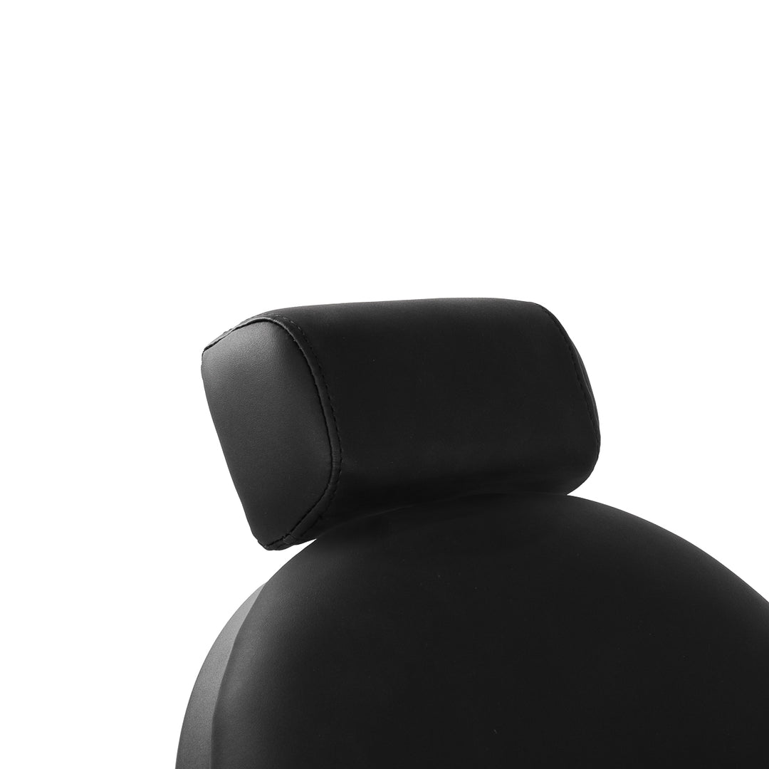 Fauteuil Barbier Gabbiano Niccolo Noir‑Noir sans Boutons - image 14