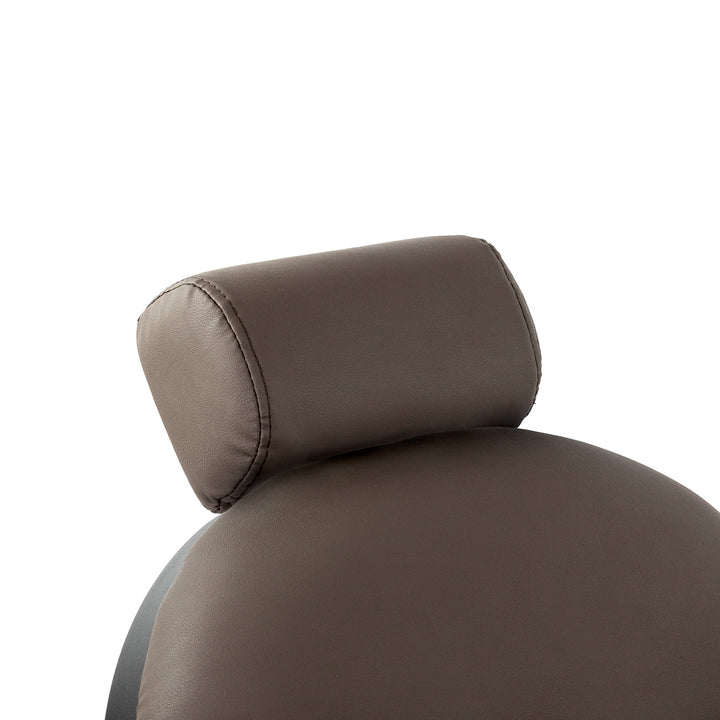 Fauteuil Barbier Gabbiano Niccolo Marron‑Noir sans Boutons - image 14