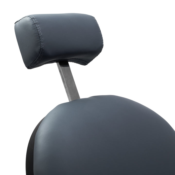 Fauteuil Barbier Gabbiano Niccolo Gris‑Noir sans Boutons - image 15