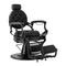 Fauteuil Barbier Gabbiano Niccolo Noir-Noir