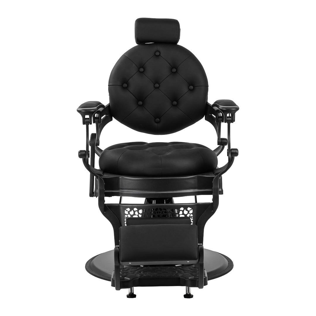 Fauteuil Barbier Gabbiano Niccolo Noir-Noir - image 2