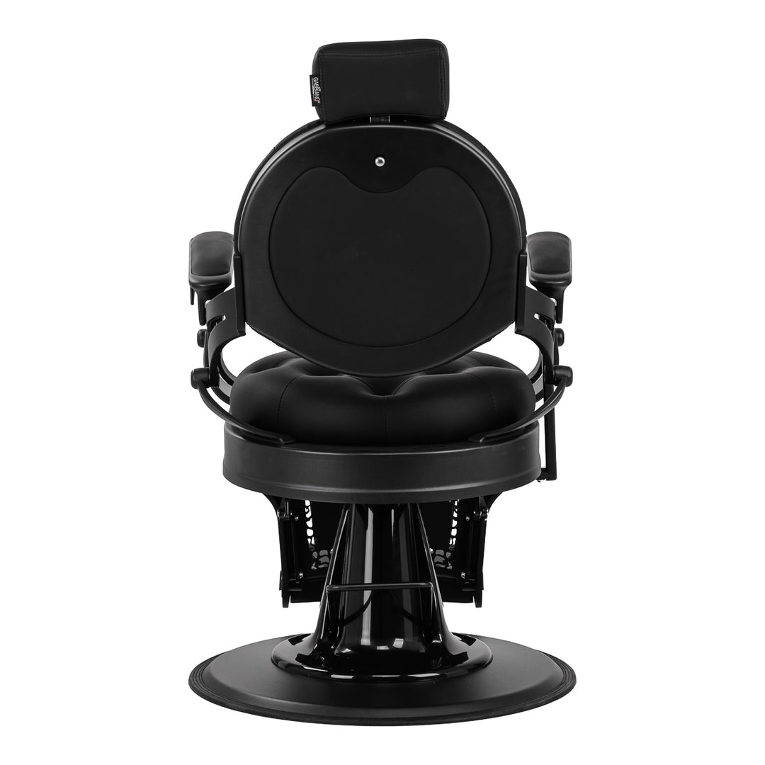 Fauteuil Barbier Gabbiano Niccolo Noir-Noir - image 3