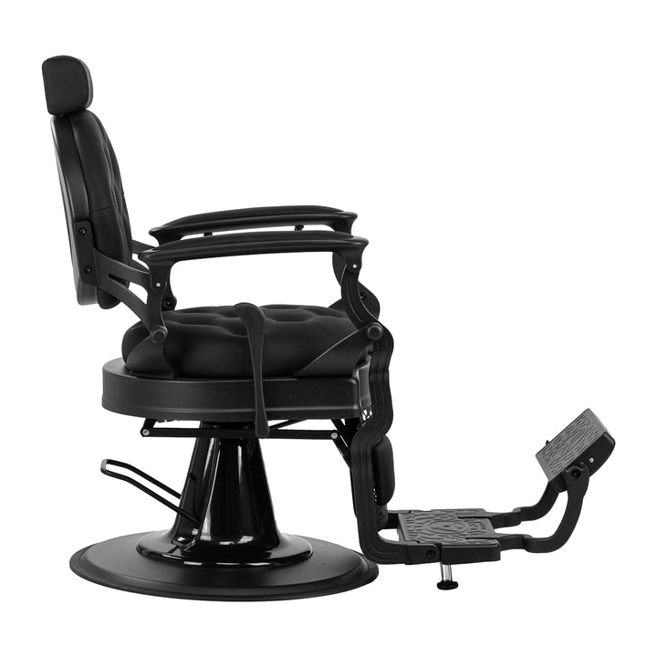Fauteuil Barbier Gabbiano Niccolo Noir-Noir - image 4