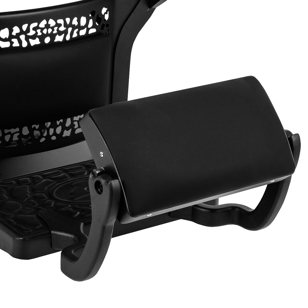 Fauteuil Barbier Gabbiano Niccolo Noir-Noir - image 6
