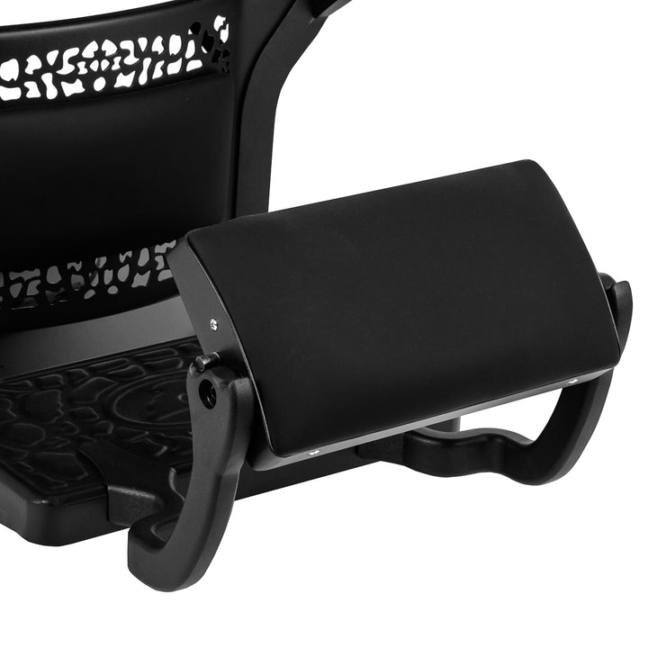 Fauteuil Barbier Gabbiano Niccolo Noir-Noir - image 6