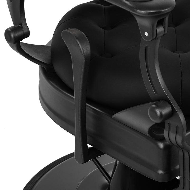 Fauteuil Barbier Gabbiano Niccolo Noir-Noir - image 8
