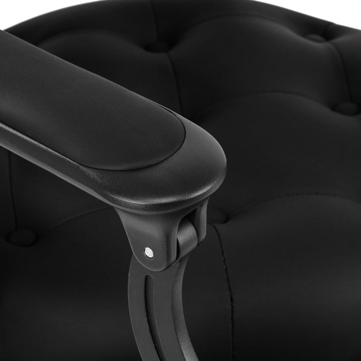 Fauteuil Barbier Gabbiano Niccolo Noir-Noir - image 9