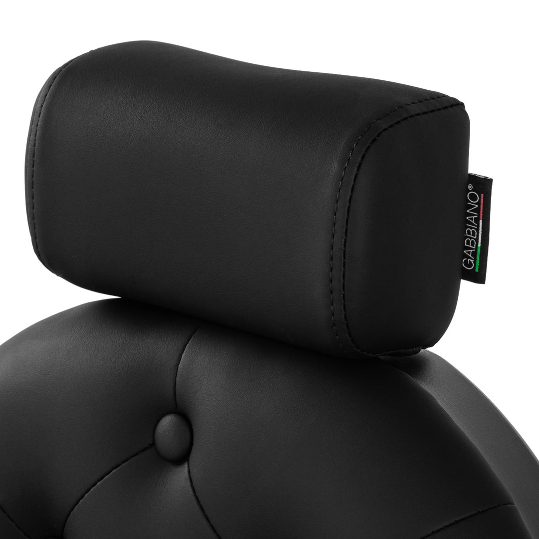 Fauteuil Barbier Gabbiano Niccolo Noir-Noir - image 13