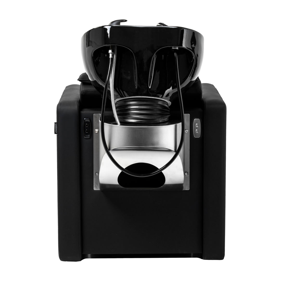 Bac Coiffeur Gabbiano Sylvia avec Massage et Repose-jambes Électrique Noir - image 6