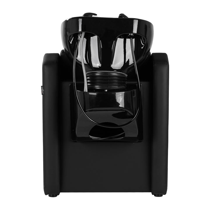 Unité de Lavage Gabbiano Carmen avec Repose-jambes Réglable Noir 6