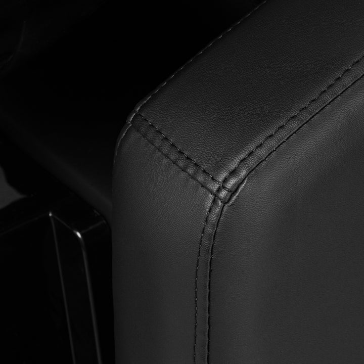 Unité de Lavage Gabbiano Carmen avec Repose-jambes Réglable Noir 13