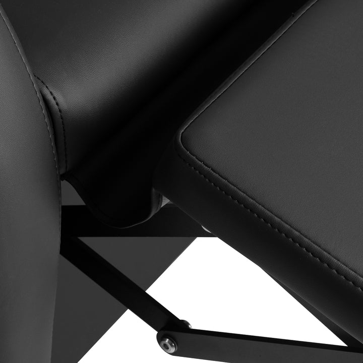 Unité de Lavage Gabbiano Carmen avec Repose-jambes Réglable Noir 15