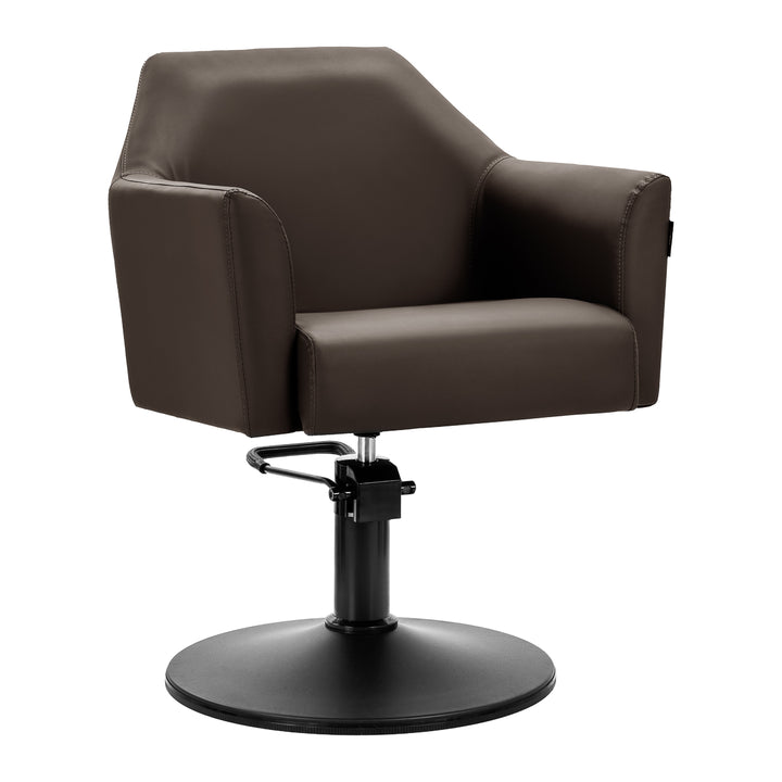 Fauteuil de Coiffeur Gabbiano Davos Brun