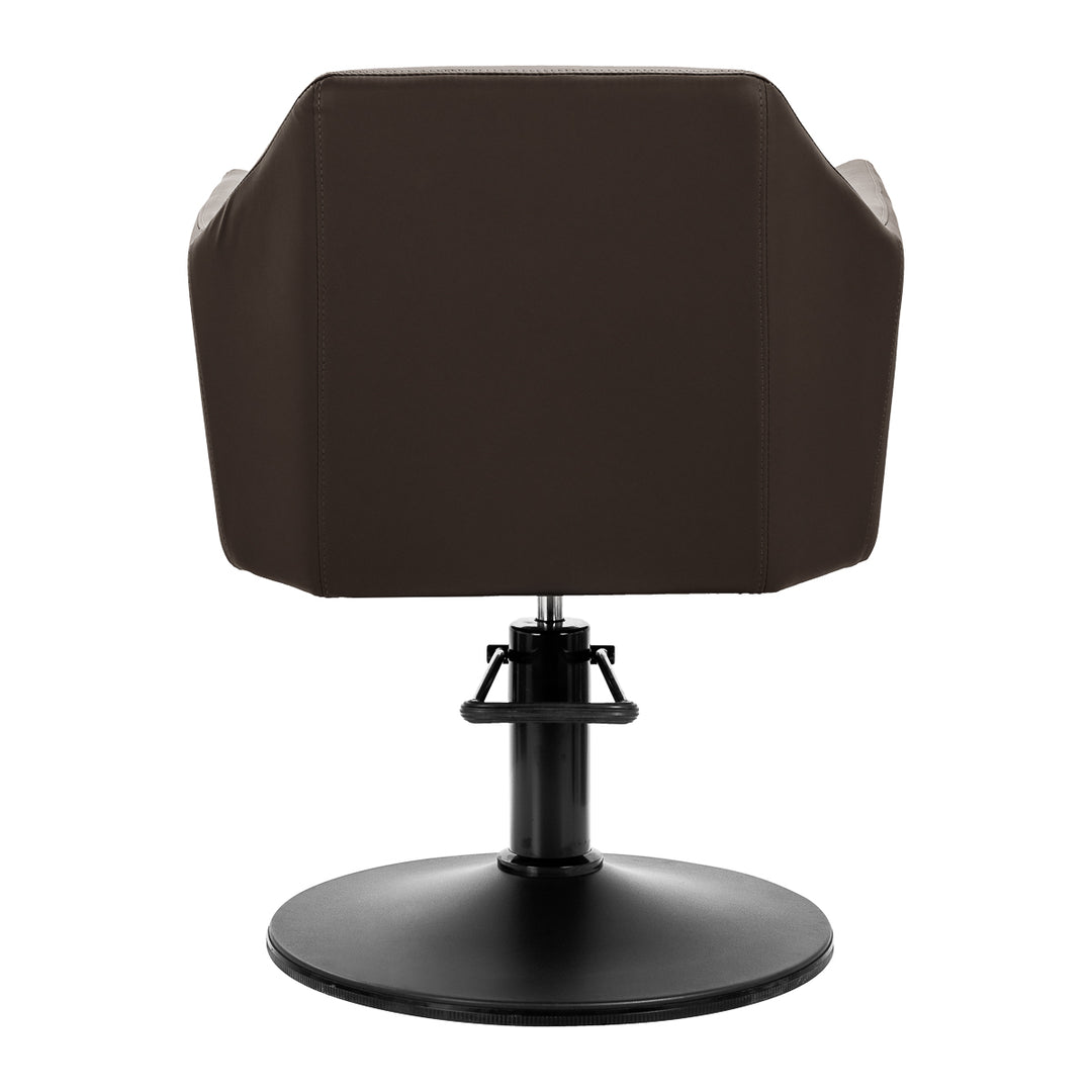 Fauteuil de Coiffeur Gabbiano Davos Brun
